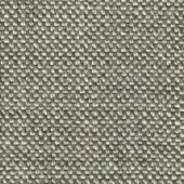 Woven fabric sample, muted gray tone, plain weave construction with grid-like texture and matte finish; sample labeled “swan > fabric (g) > g 962”.